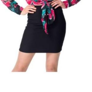 American Apparel riding pencil skirt M